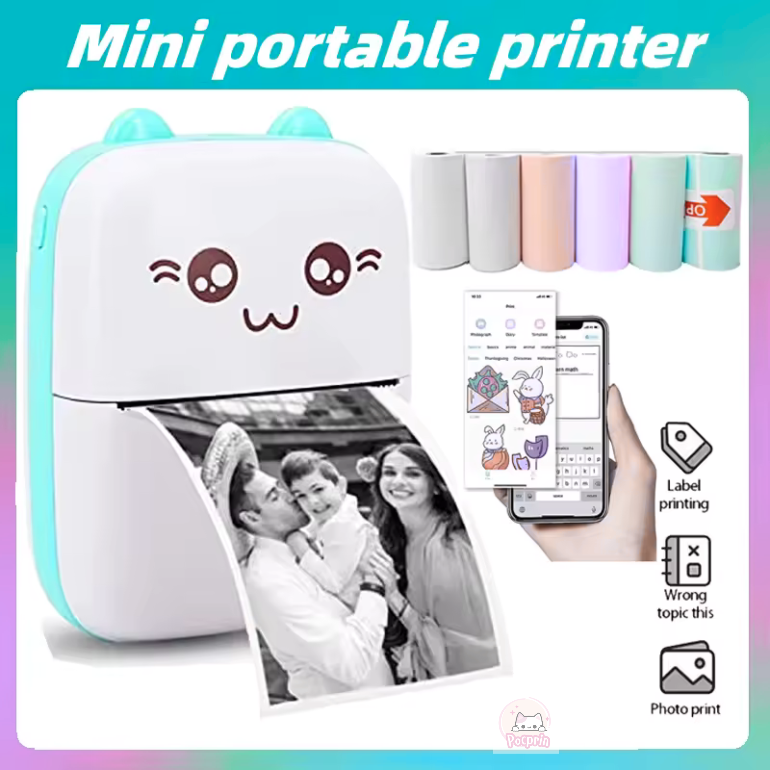 Inkless Pocket Printer
